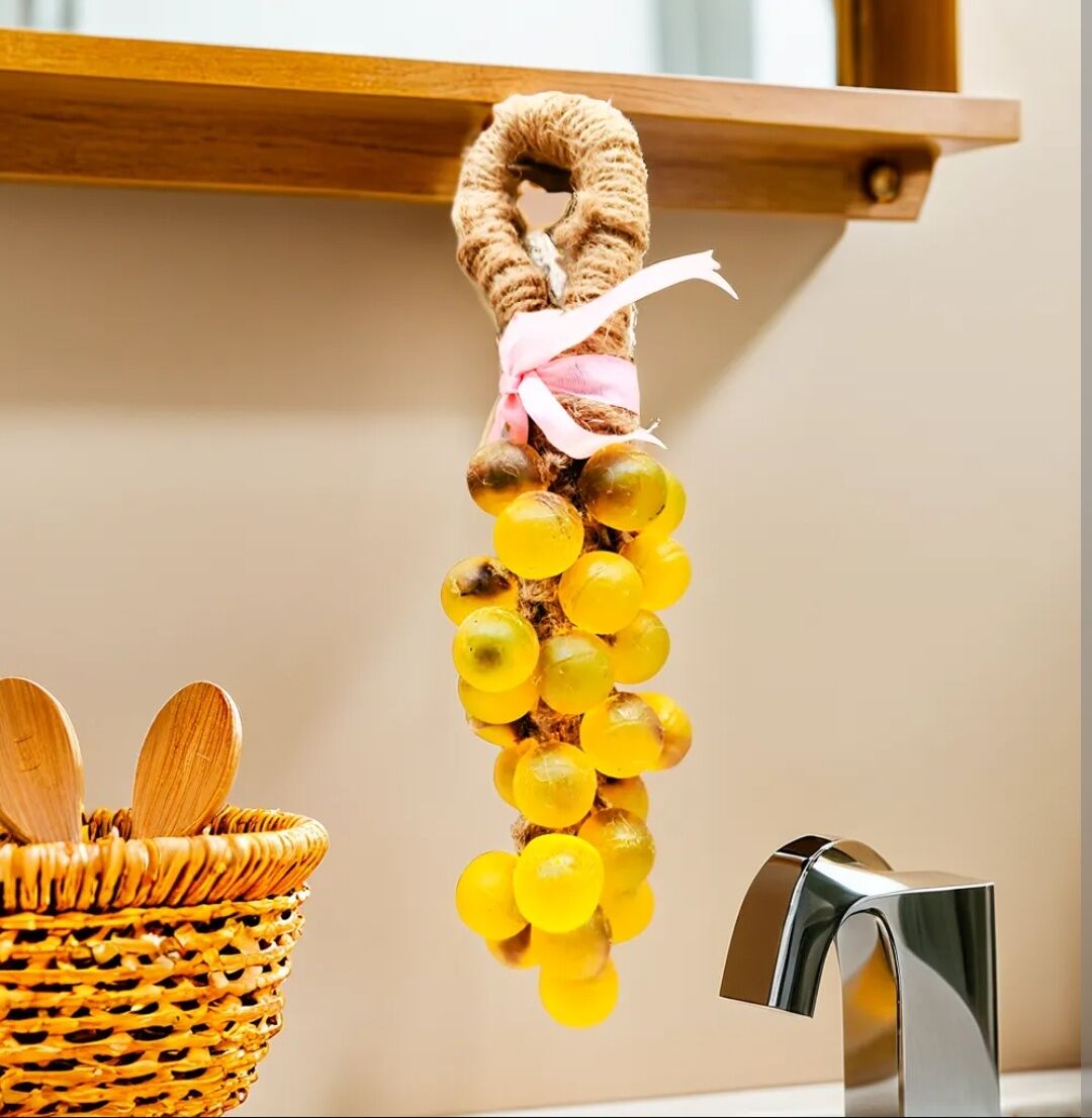 grape bunch hanging decor jute rope
